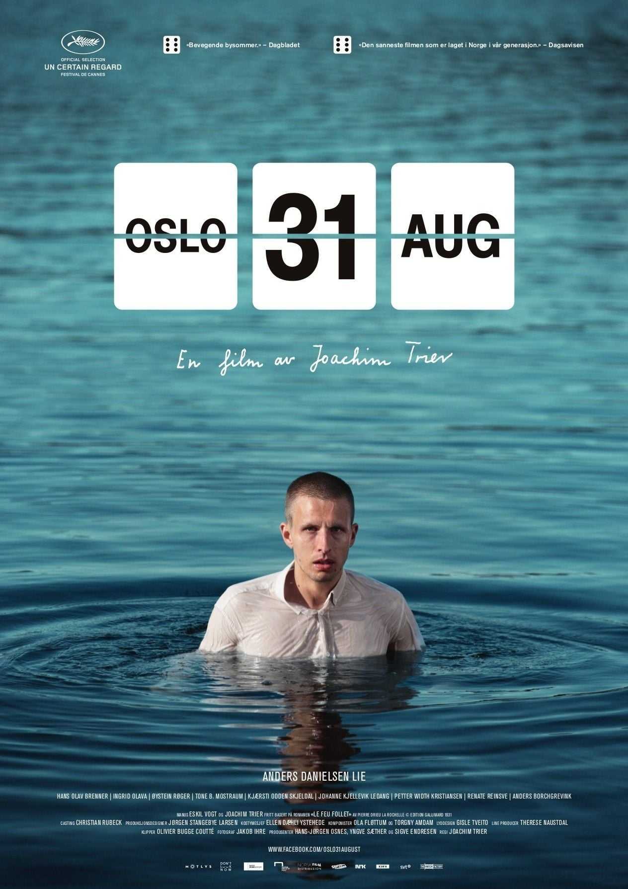 Oslo, 31 Ağustos film afişi