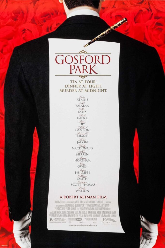 Gosford Park (2001) film afişi