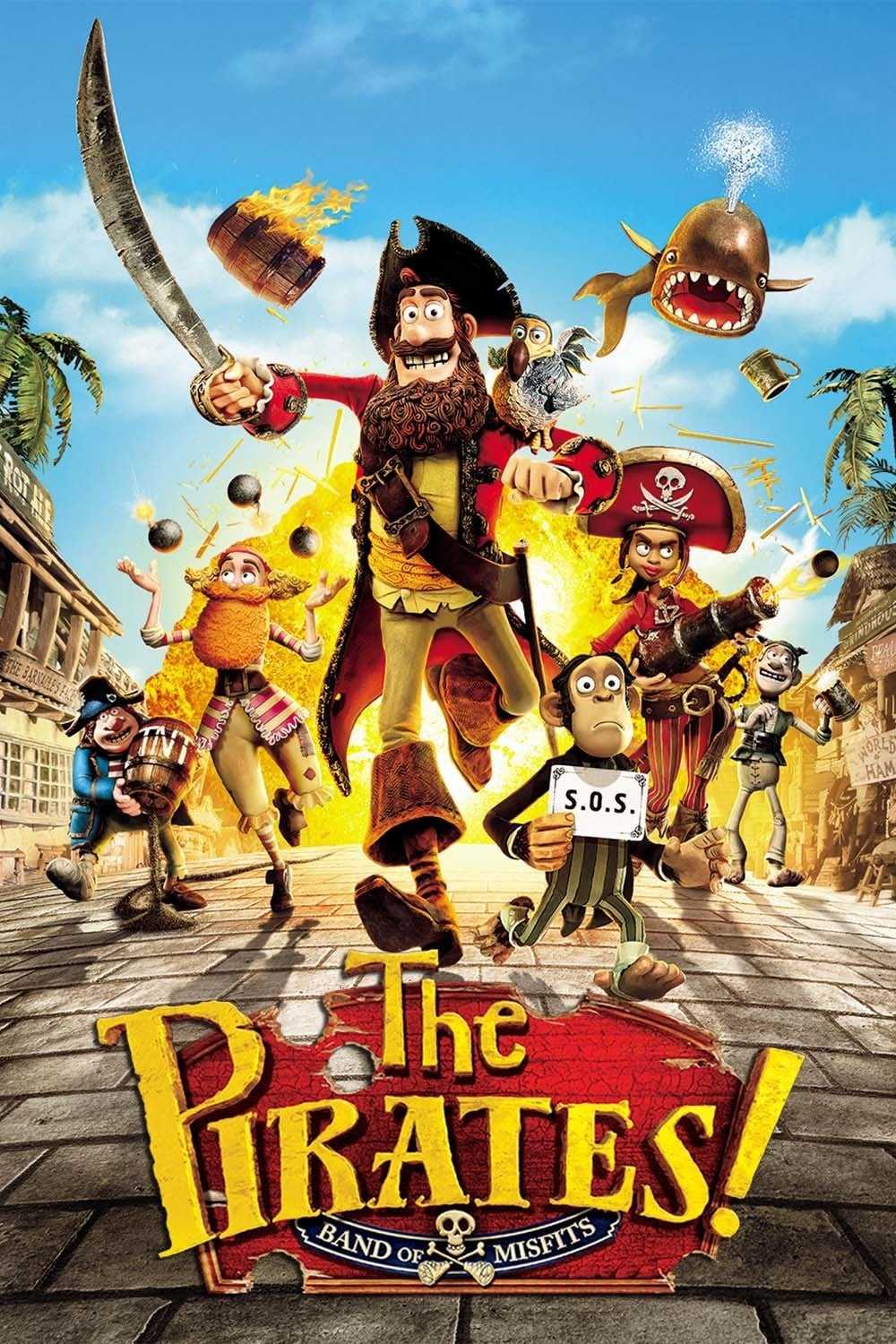 The Pirates! In an Adventure with Scientists! (2012) film afişi