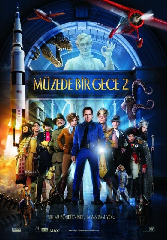 Müzede Bir Gece 2: Smithsonian Savaşı film afişi