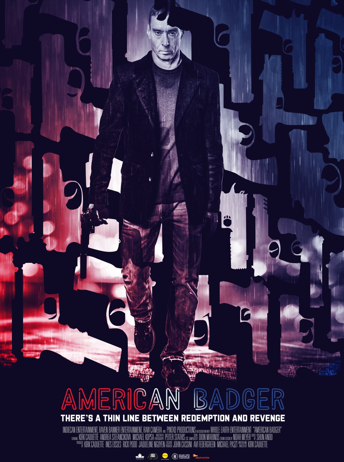 American Badger film afişi