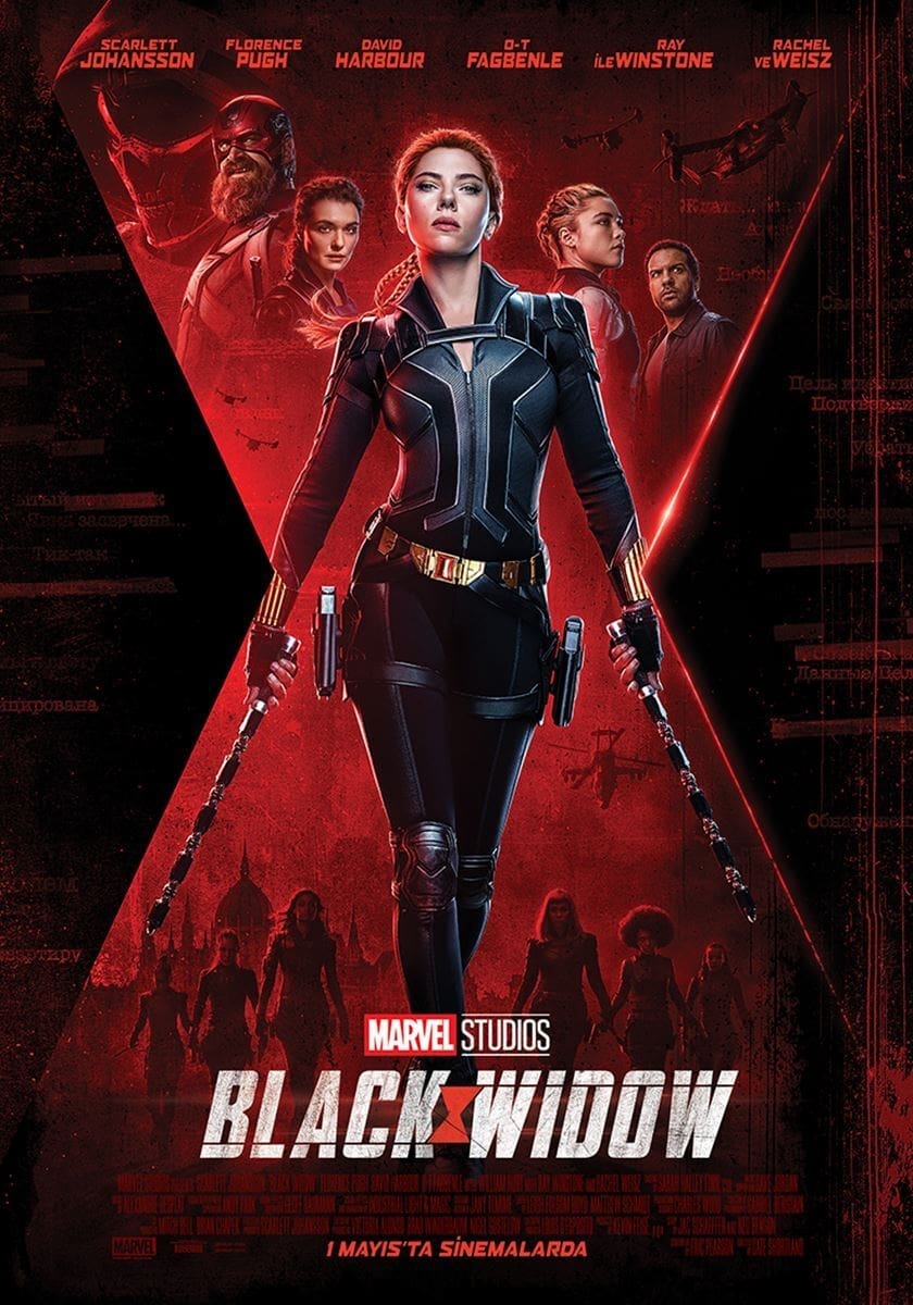 Black Widow (2021) film afişi