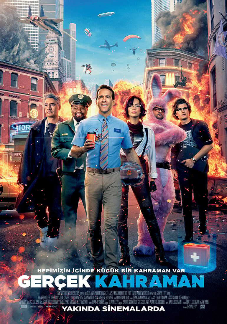 Free Guy (2021) film afişi