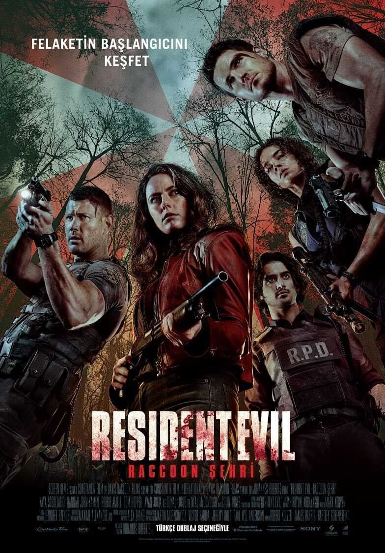 Resident Evil: Welcome to Raccoon City (2021) film afişi
