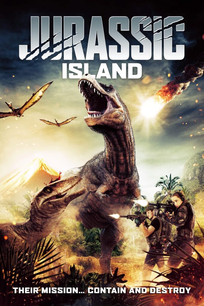 Jurassic Island (2022) film afişi