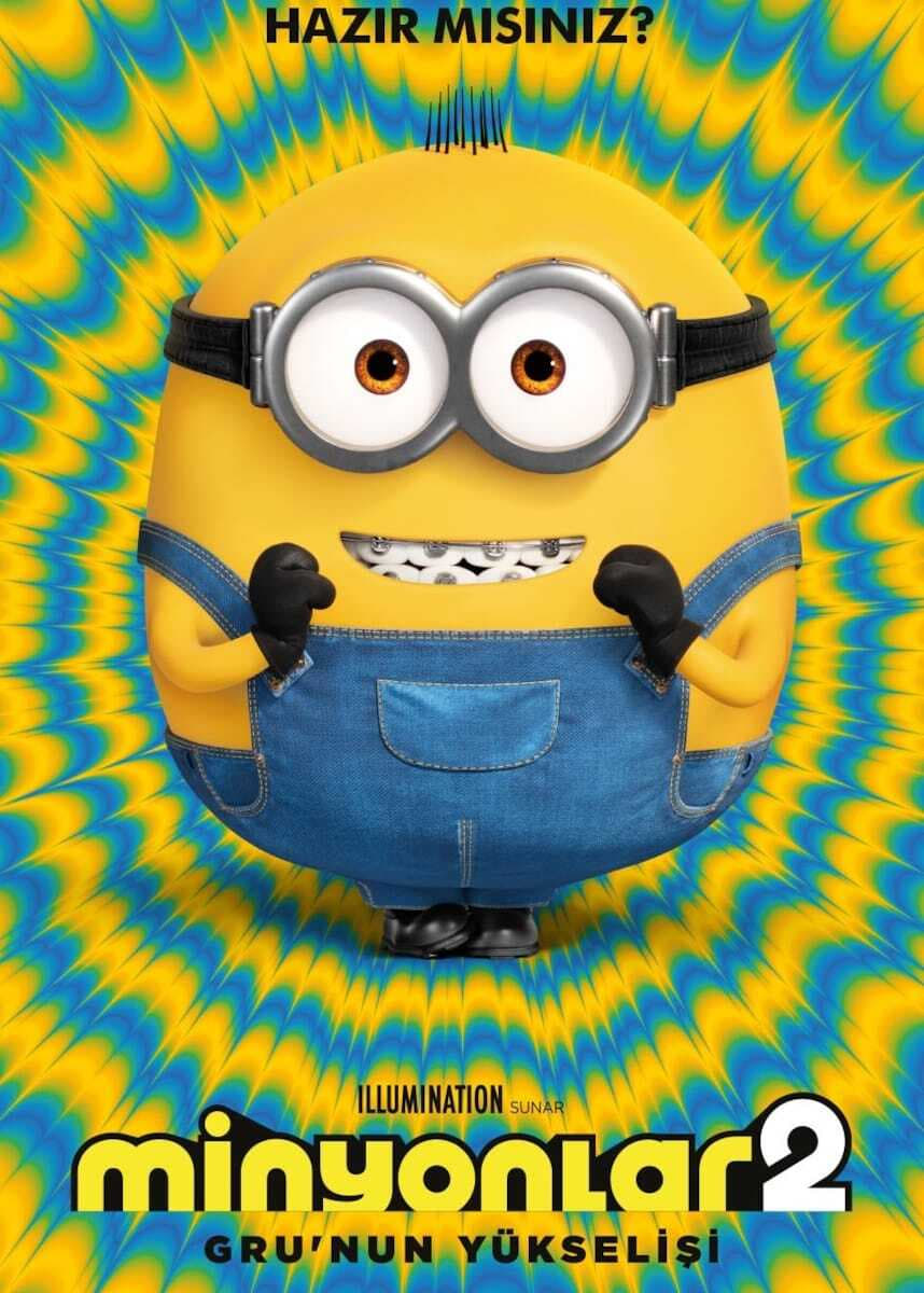 Minyonlar 2: Gru’nun Yükselişi film afişi
