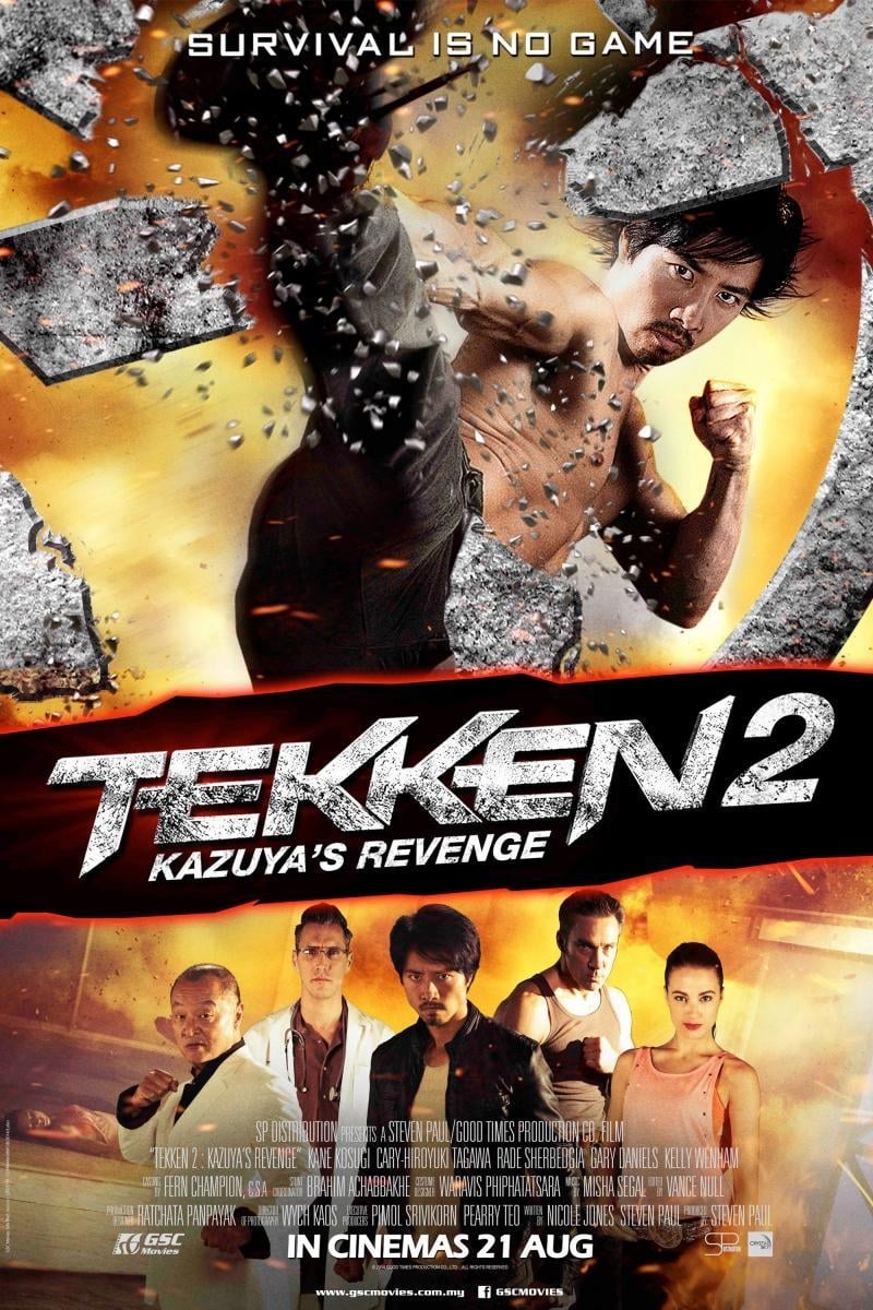Tekken 2: Kazuya’s Revenge (2014) film afişi