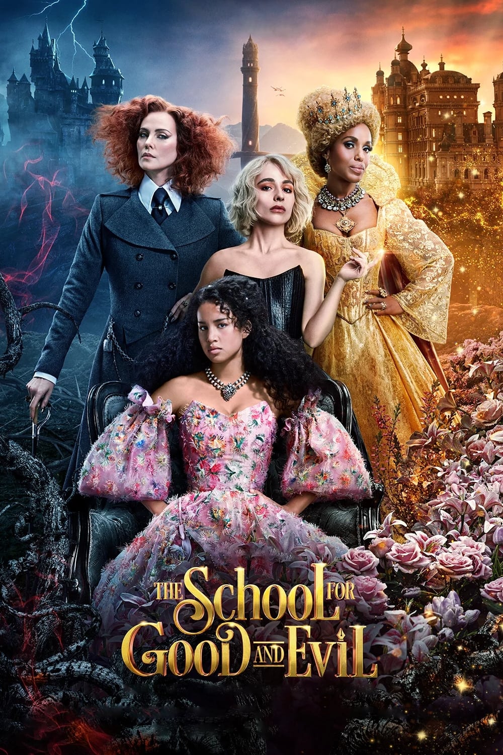 The School for Good and Evil (2022) film afişi