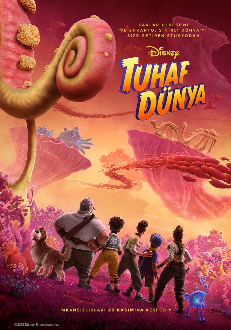 Strange World Türkçe Altyazı izle film afişi