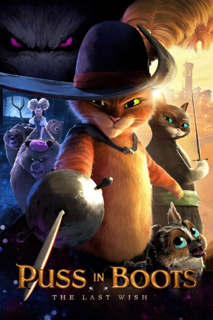 Puss in Boots: The Last Wish (2022) film afişi