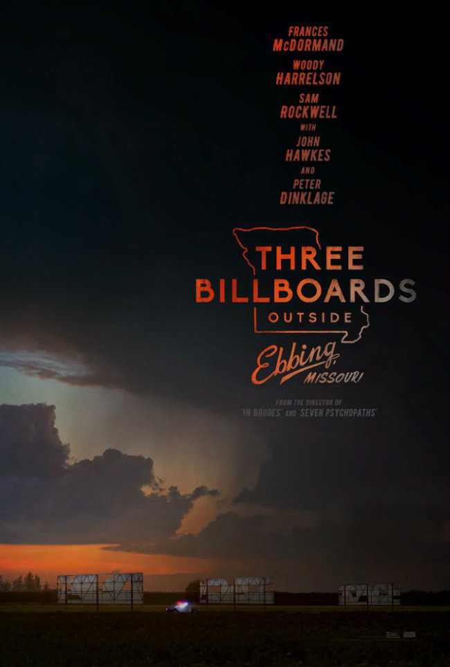 Üç Billboard Ebbing Çıkışı, Missouri film afişi