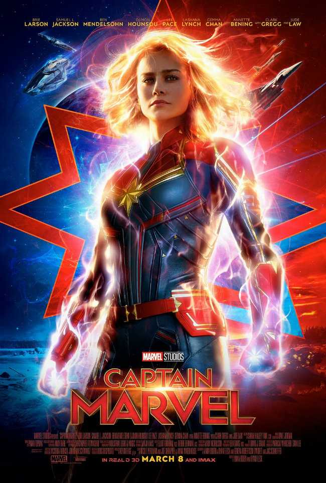 Kaptan Marvel film afişi