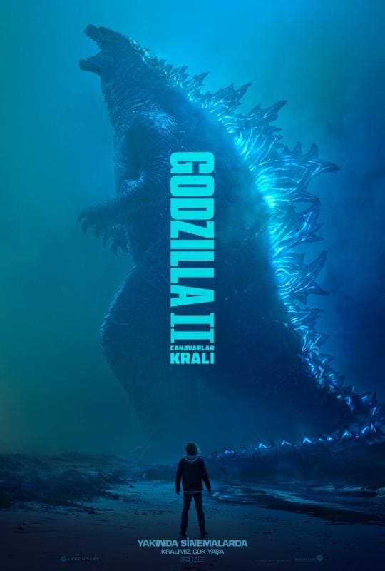 Godzilla II: Canavarlar Kralı film afişi