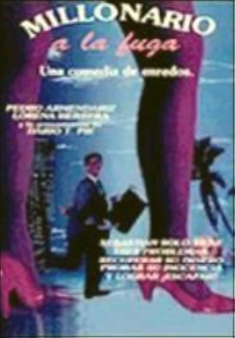 Millonario a la fuga film afişi